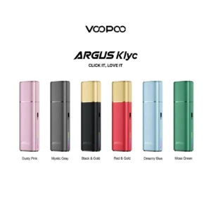 Voopoo Argus Klyc 阿格斯註油主機套裝|磁吸防塵 · 可調功率 · 大容量電池 · 台灣現貨