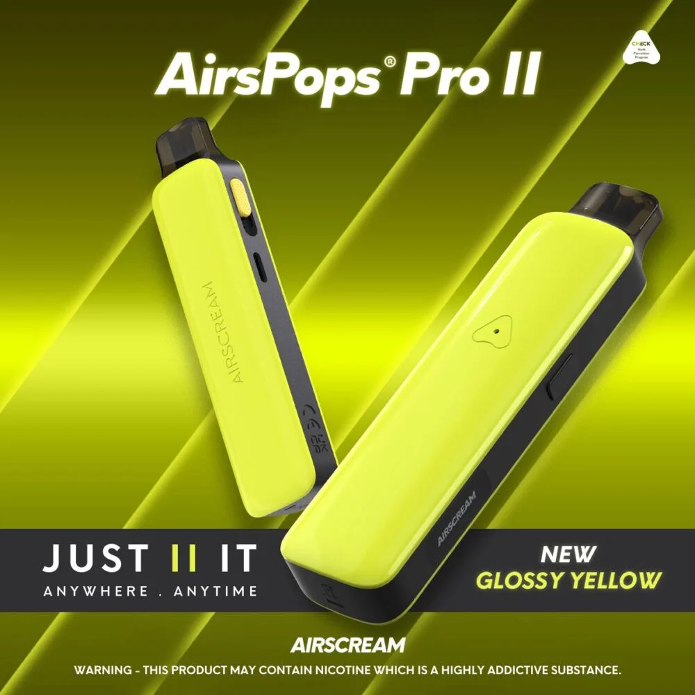 Airscream Airspops Pro II 氣泡2代可調瓦電子煙主機空倉煙彈 · 原廠正品現貨:圖片 2